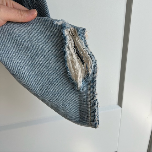 Agolde 90s mid rise loose fit unhinged jeans 27 - Picture 10 of 15